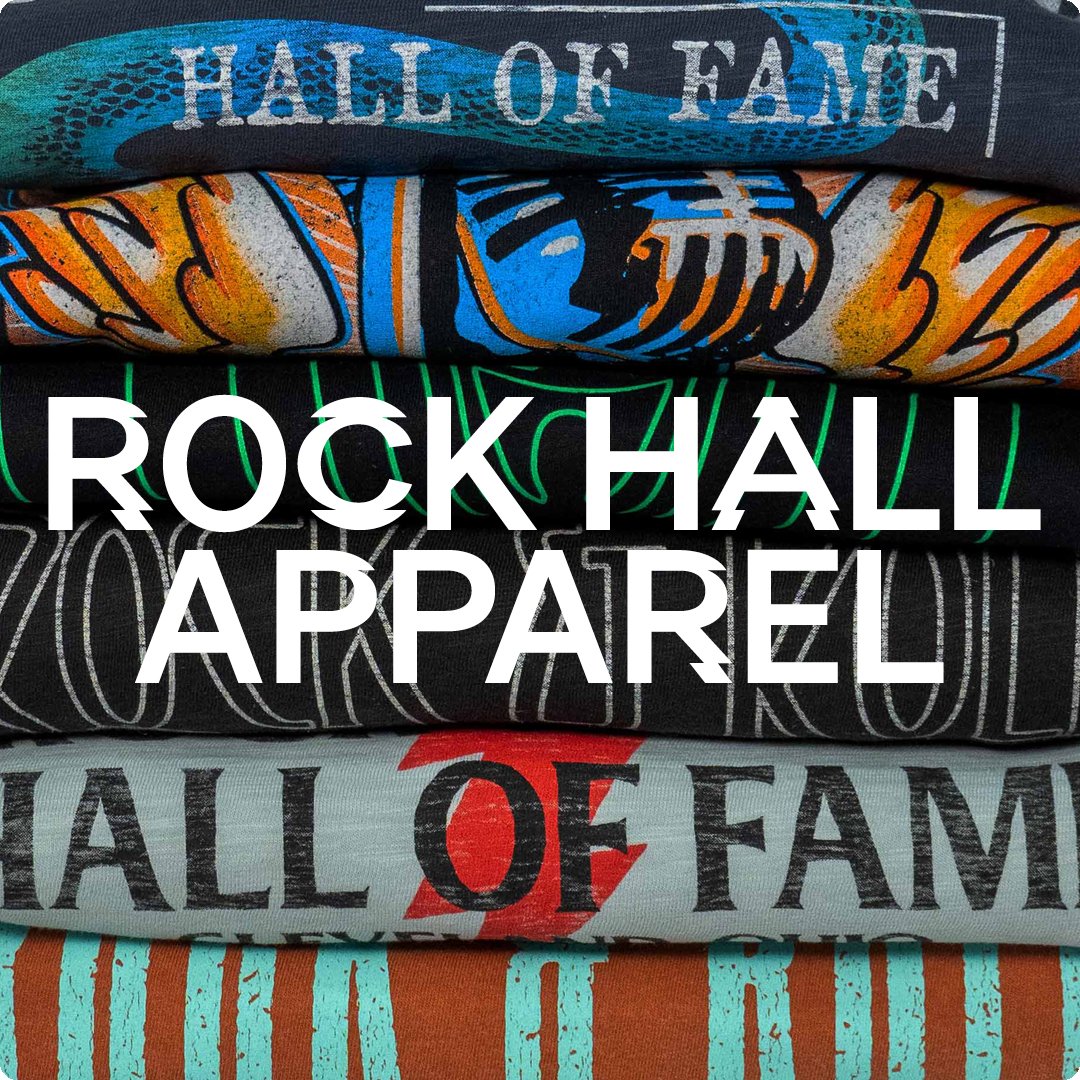 Pigment gennemse Fader fage ROCK AND ROLL HALL OF FAME - MUSEUM APPAREL – Rock Hall Shop