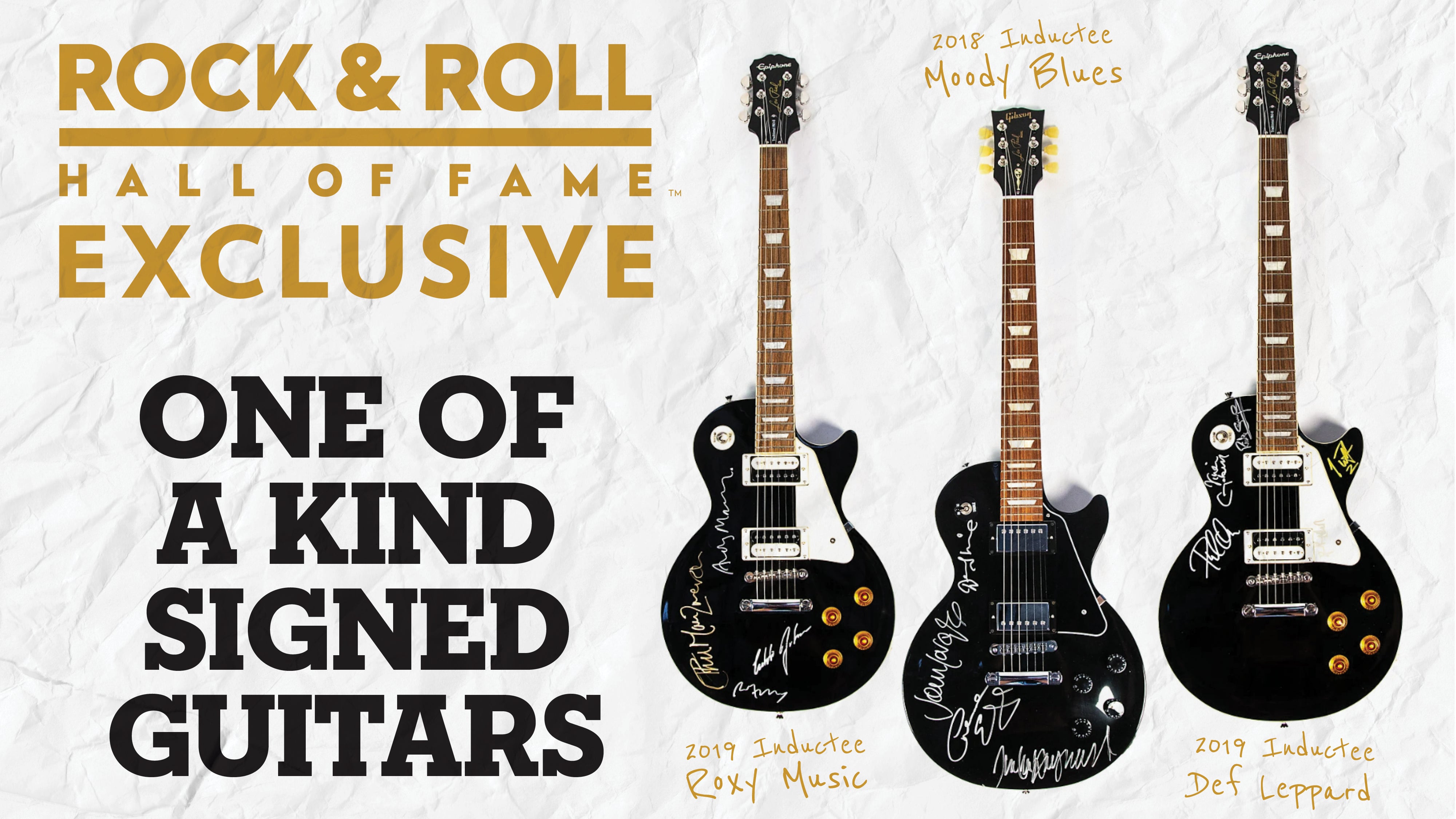 Signed Guitars Rock Hall Shop