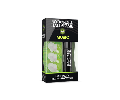 ROCK HALL X EARPEACE MUSIC ORIGINAL HIGH 20 dB PROTECTION EAR PLUGS