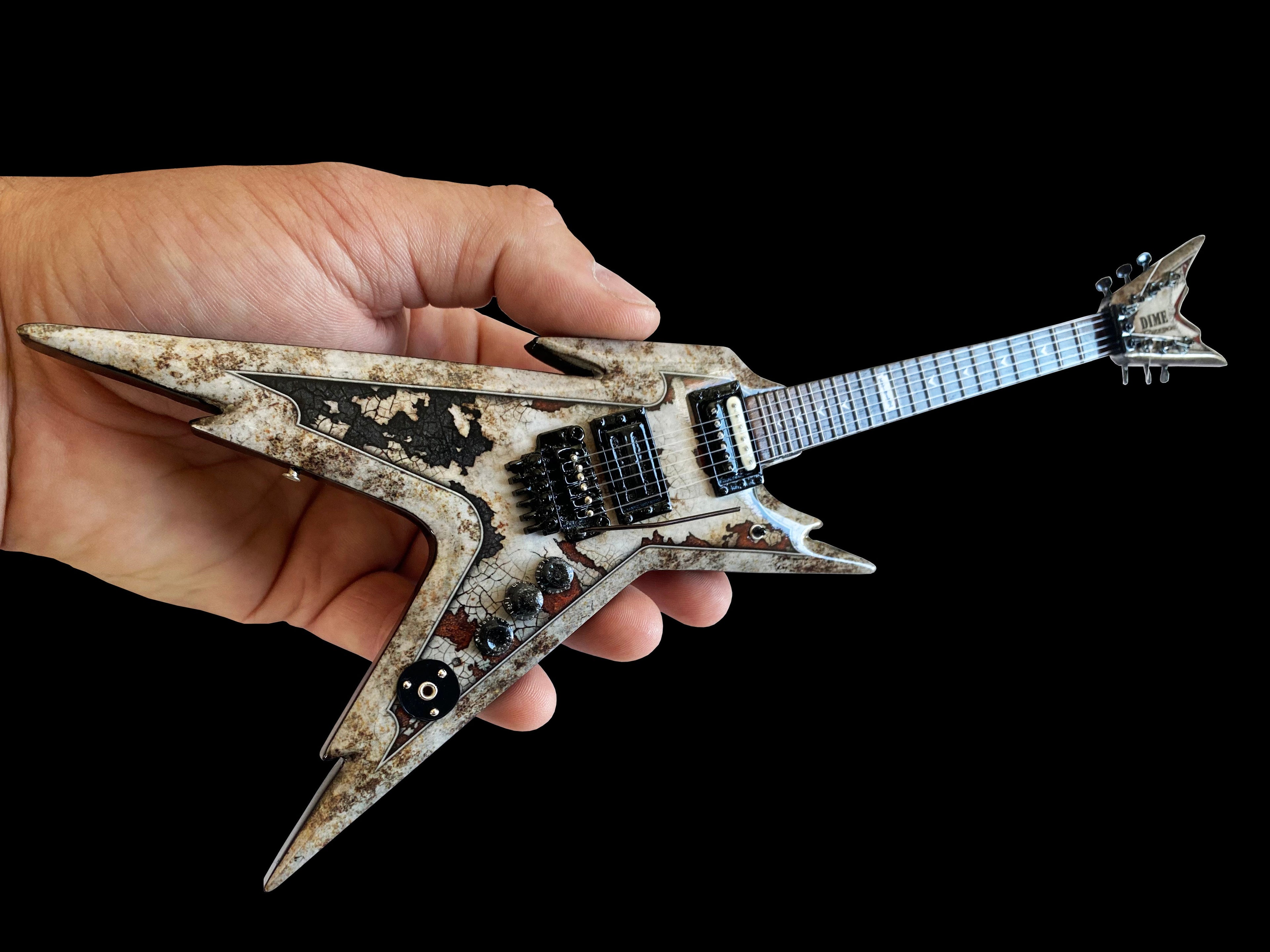 DEAN DIMEBAG - RUST RAZORBACK - MINI GUITAR