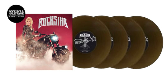 DOLLY PARTON - ROCKSTAR - CLEAR SMOKY COLOR - VINYL LP 2