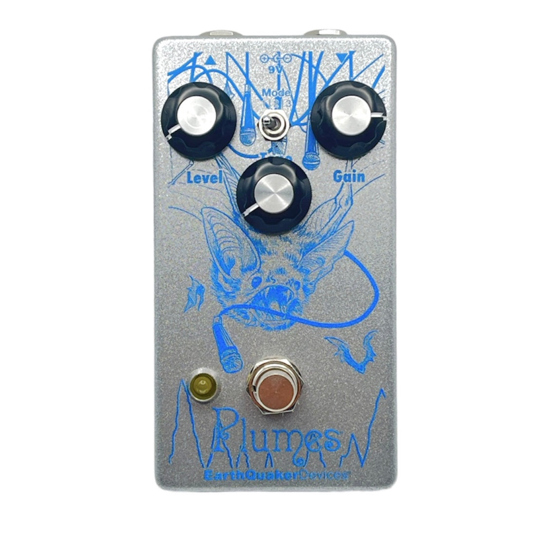 ROCK HALL X EARTHQUAKER DEVICES - LIMITED EDITION SILVER SPARKLE 