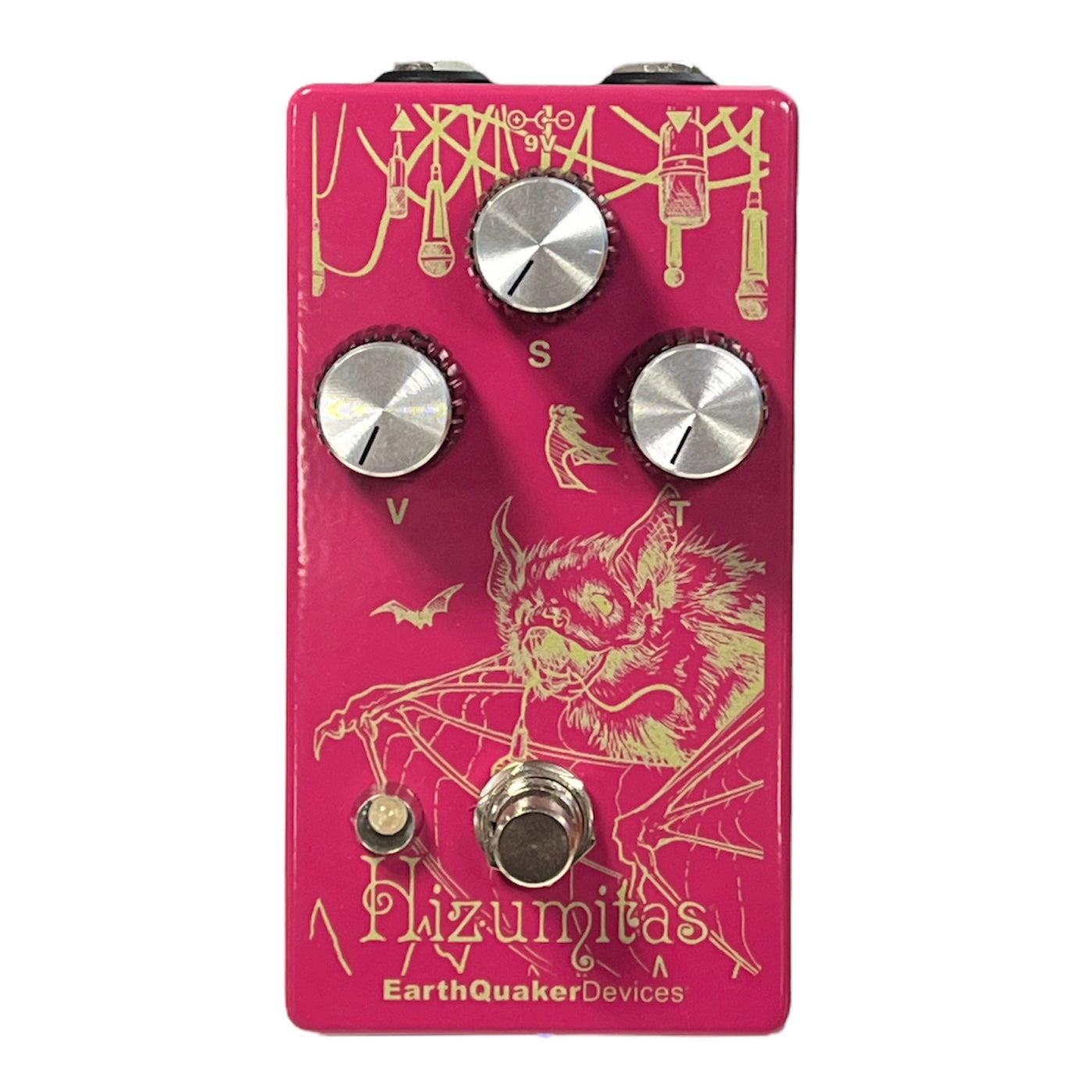 ROCK HALL X EARTHQUAKER DEVICES - LIMITED EDITION TELEMAGENTA