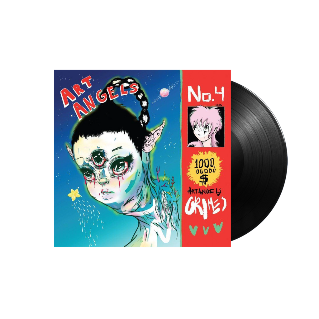 美品！Grimes『Art Angels』アナログレコード 豪華アートカード付属 Grimes - Art Angels - Amazon.com Music