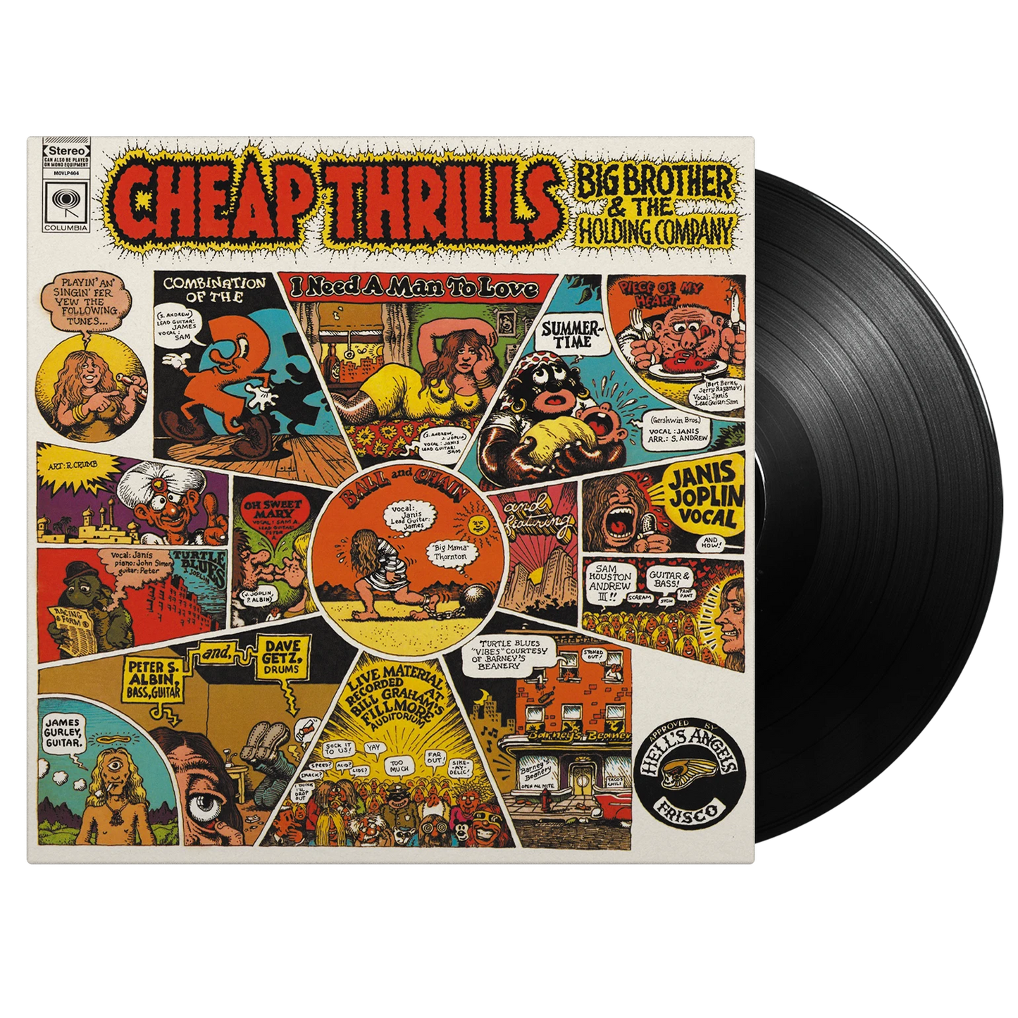 JANIS JOPLIN / BIG BROTHER & THE HOLDING COMPANY - CHEAP THRILLS