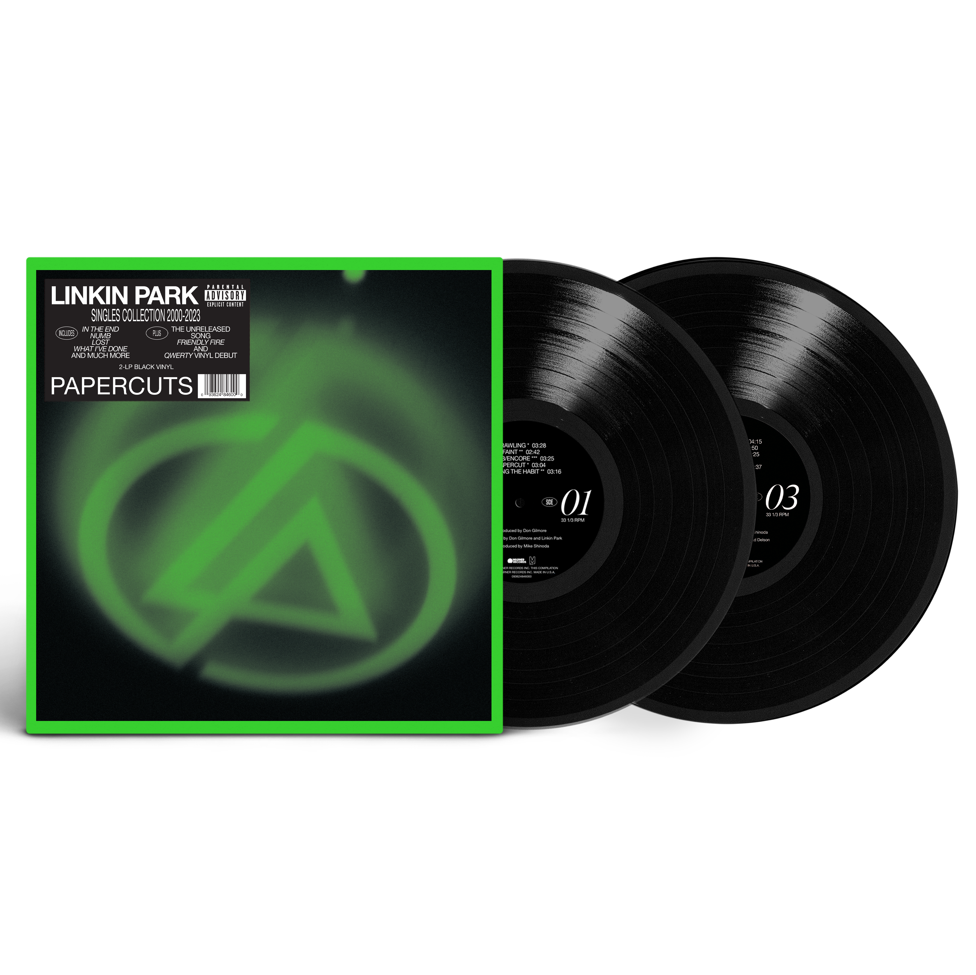 LINKIN PARK - PAPERCUTS: SINGLES COLLECTION 2002-2023 - 2-LP