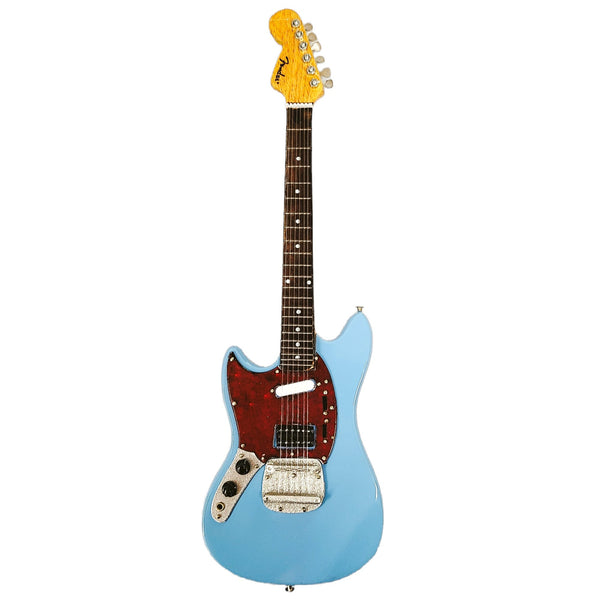 NIRVANA - KURT COBAIN - FENDER SONIC BLUE MUSTANG - MINI GUITAR