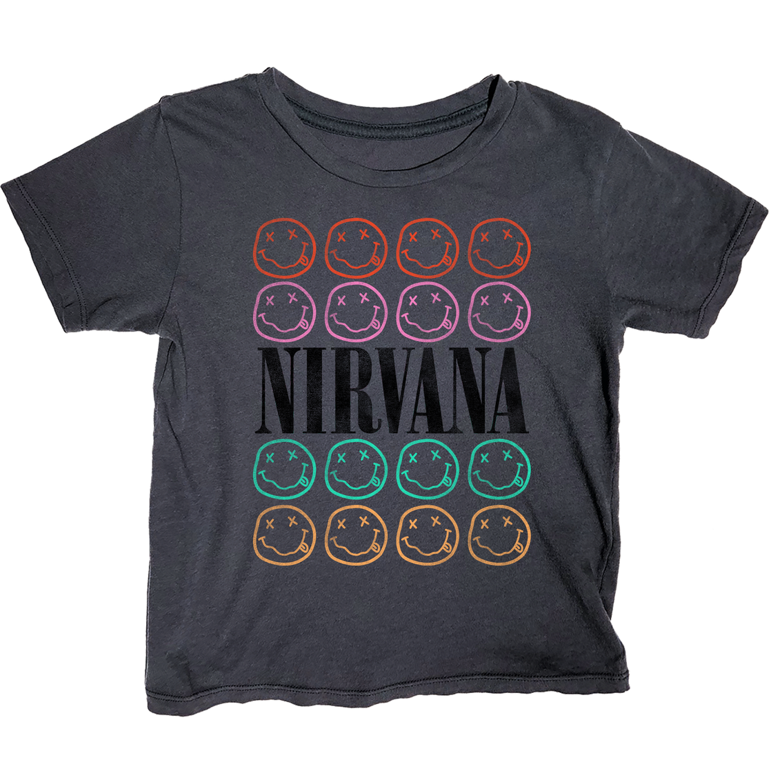 NIRVANA SMILEY KIDS T-SHIRT – Rock Roll Hall of Fame Museum Store