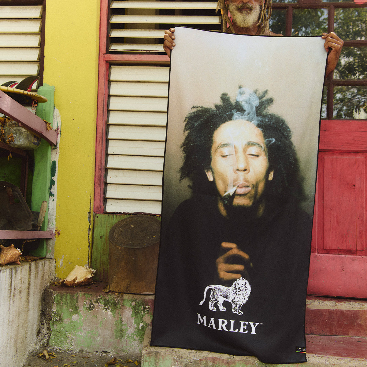 BOB MARLEY x SLOWTIDE - ONE DROP PERFORMANCE QUICK-DRY TRAVEL TOWEL