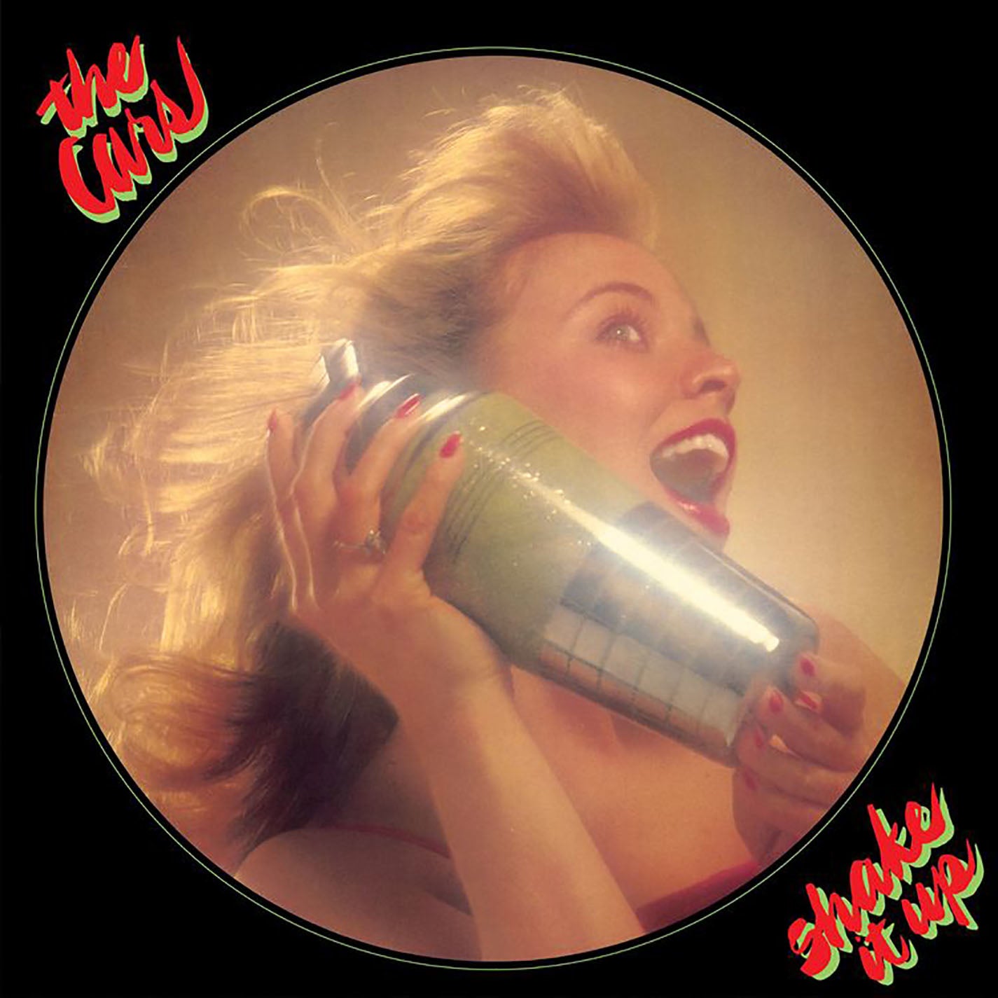 THE CARS - SHAKE IT UP - NEON GREEN - COLOR - VINYL LP