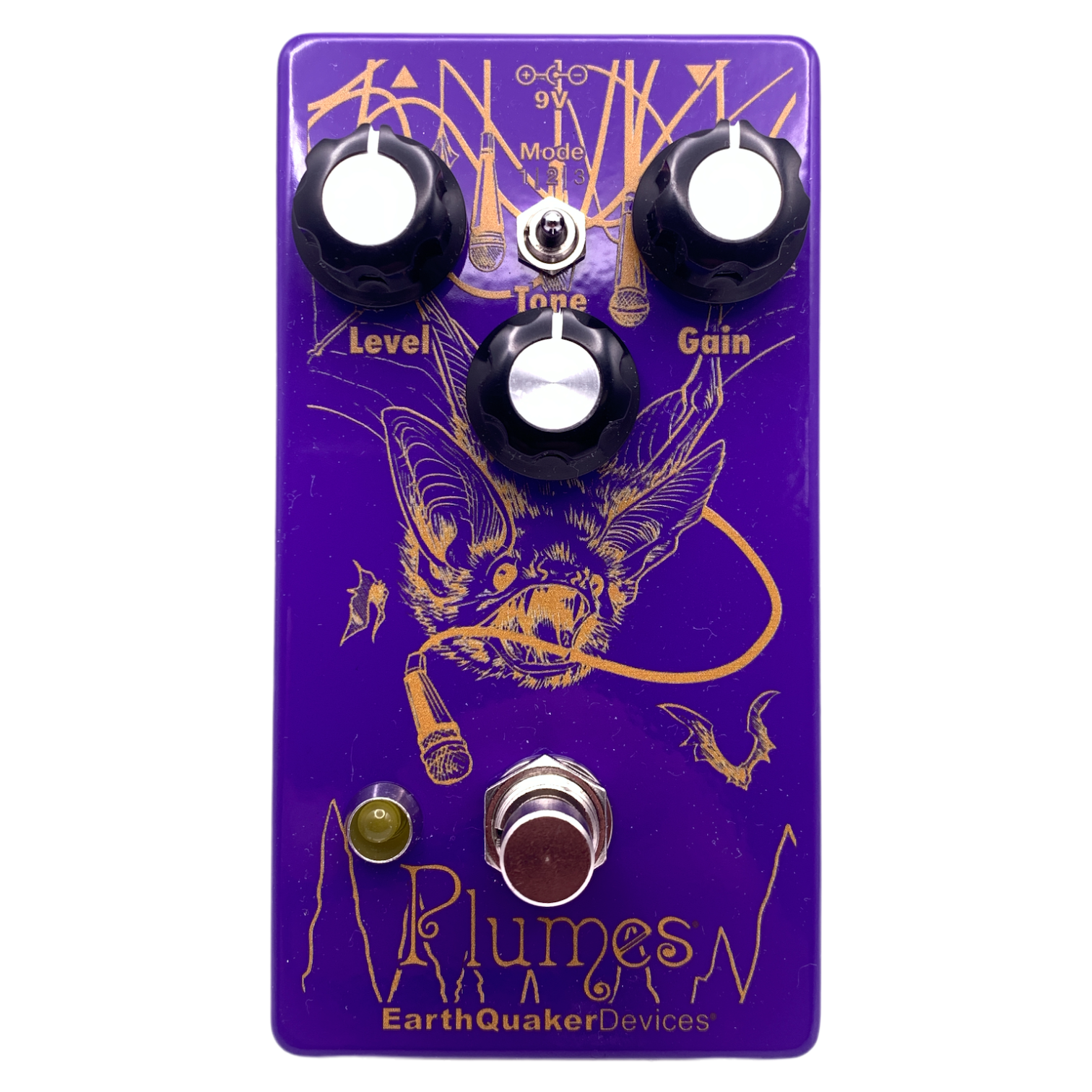 ROCK HALL X EARTHQUAKER DEVICES - LIMITED EDITION PLUMES SMALL