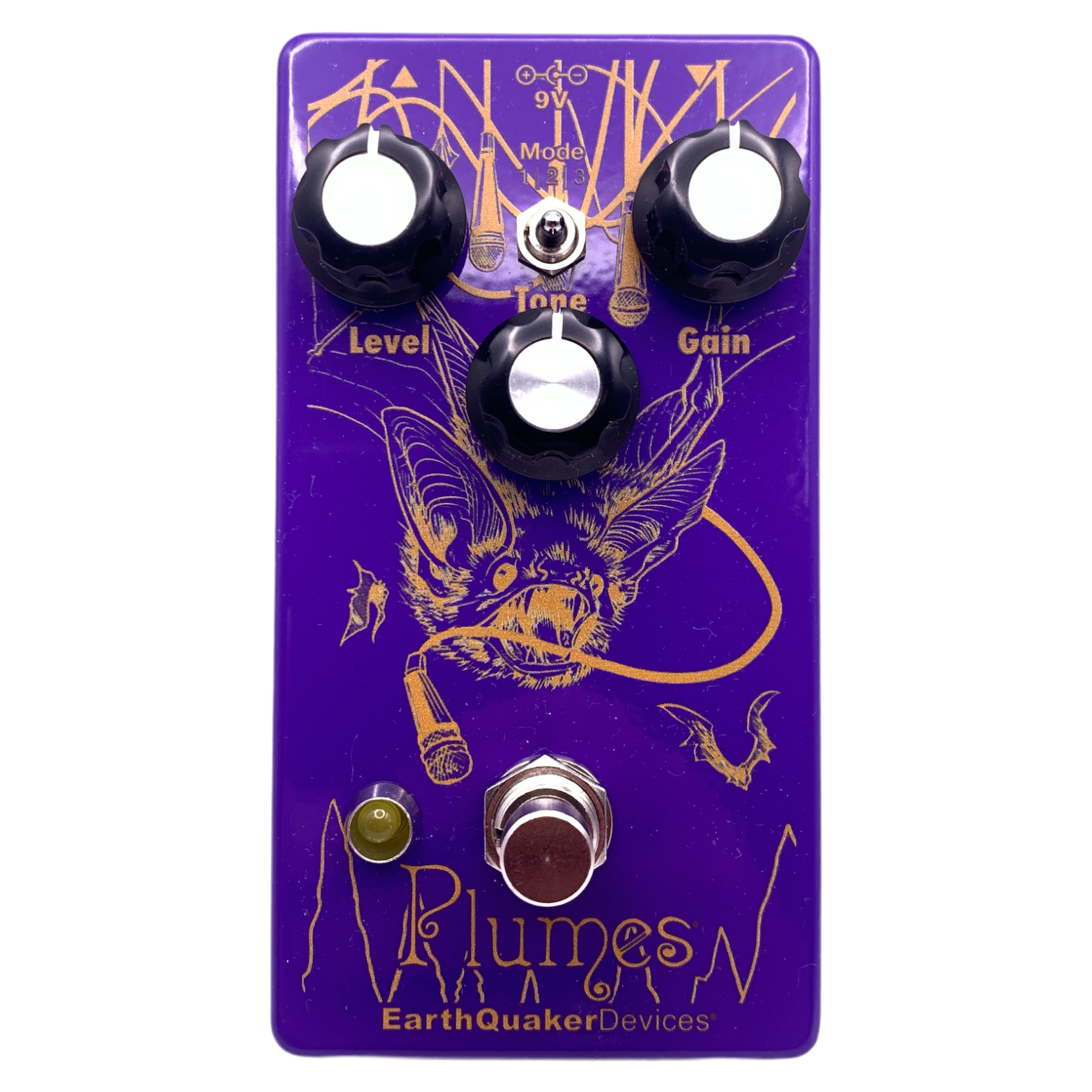 ROCK HALL X EARTHQUAKER DEVICES - LIMITED EDITION PLUMES SMALL SIGNAL –  Rock Hall Shop