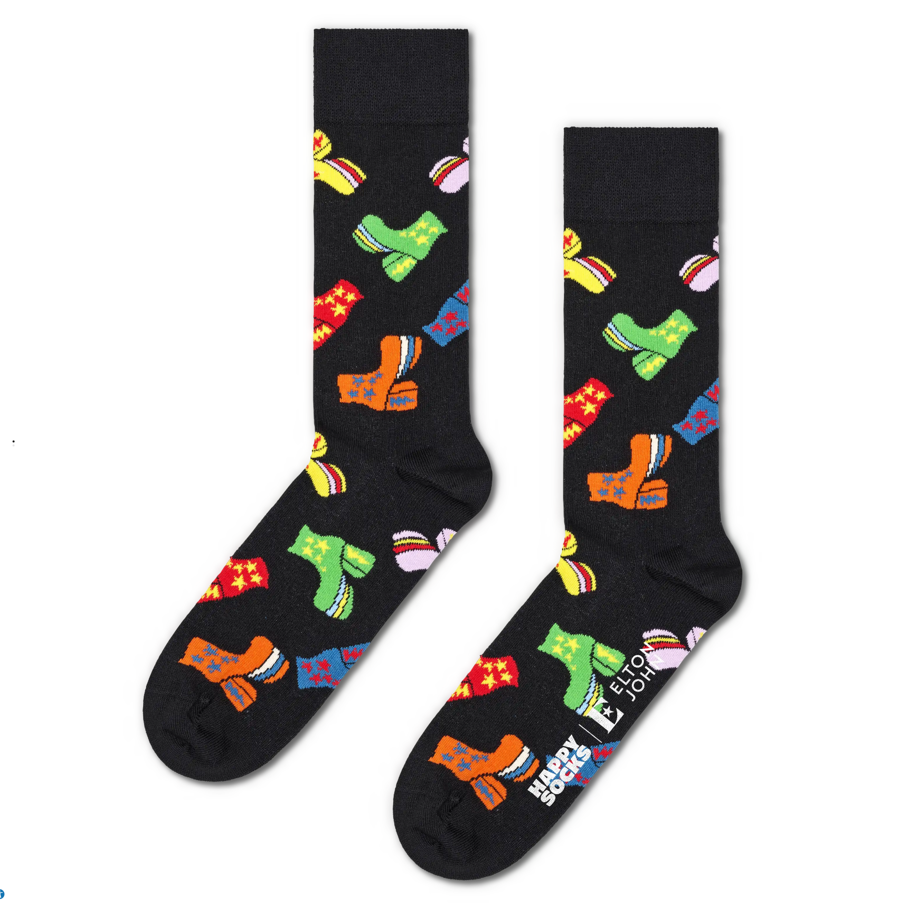 ELTON JOHN x HAPPY SOCKS - CALCETINES DE ZAPATOS DE DISCO