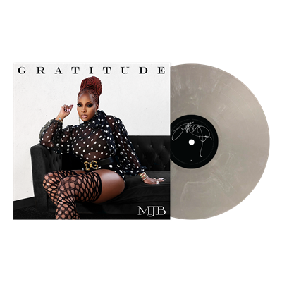 MARY J. BLIGE - GRATITUDE - SILVER COLOR - VINYL LP