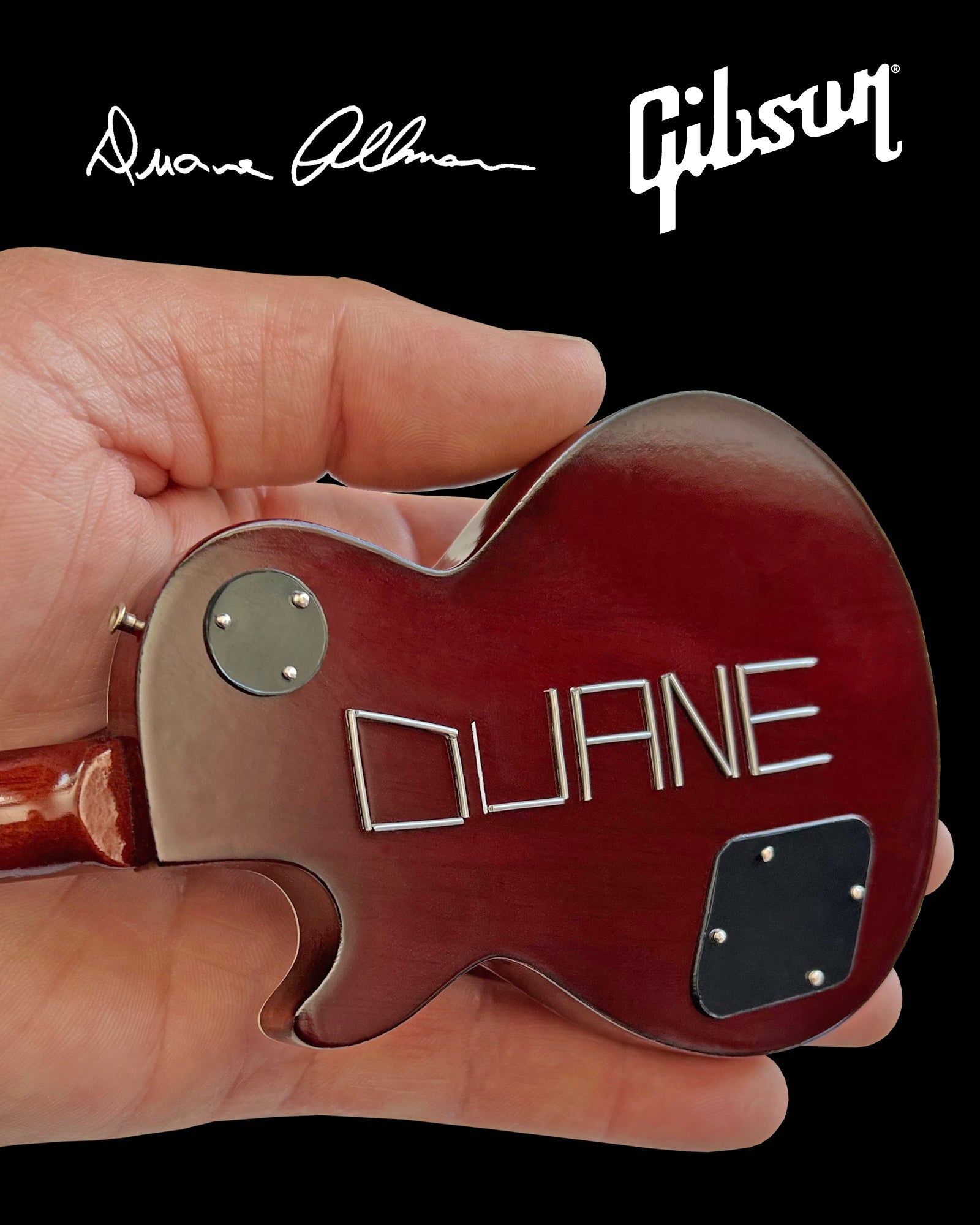 DUANE ALLMAN - GIBSON LES PAUL SIGNATURE - SET OF 3 MINI GUITARS