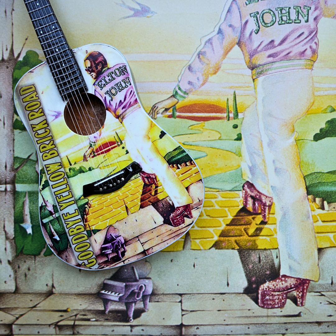 ELTON JOHN - GOODBYE YELLOW BRICK ROAD - MINI GUITAR