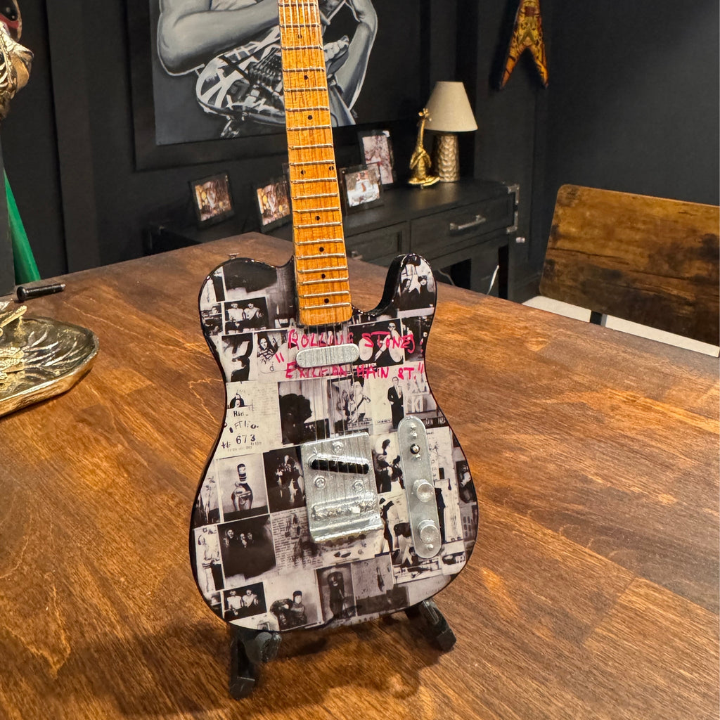 THE ROLLING STONE - EXILE ON MAIN STREET - MINI GUITAR