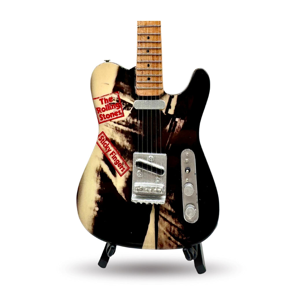 THE ROLLING STONES - STICKY FINGERS - MINI GUITAR