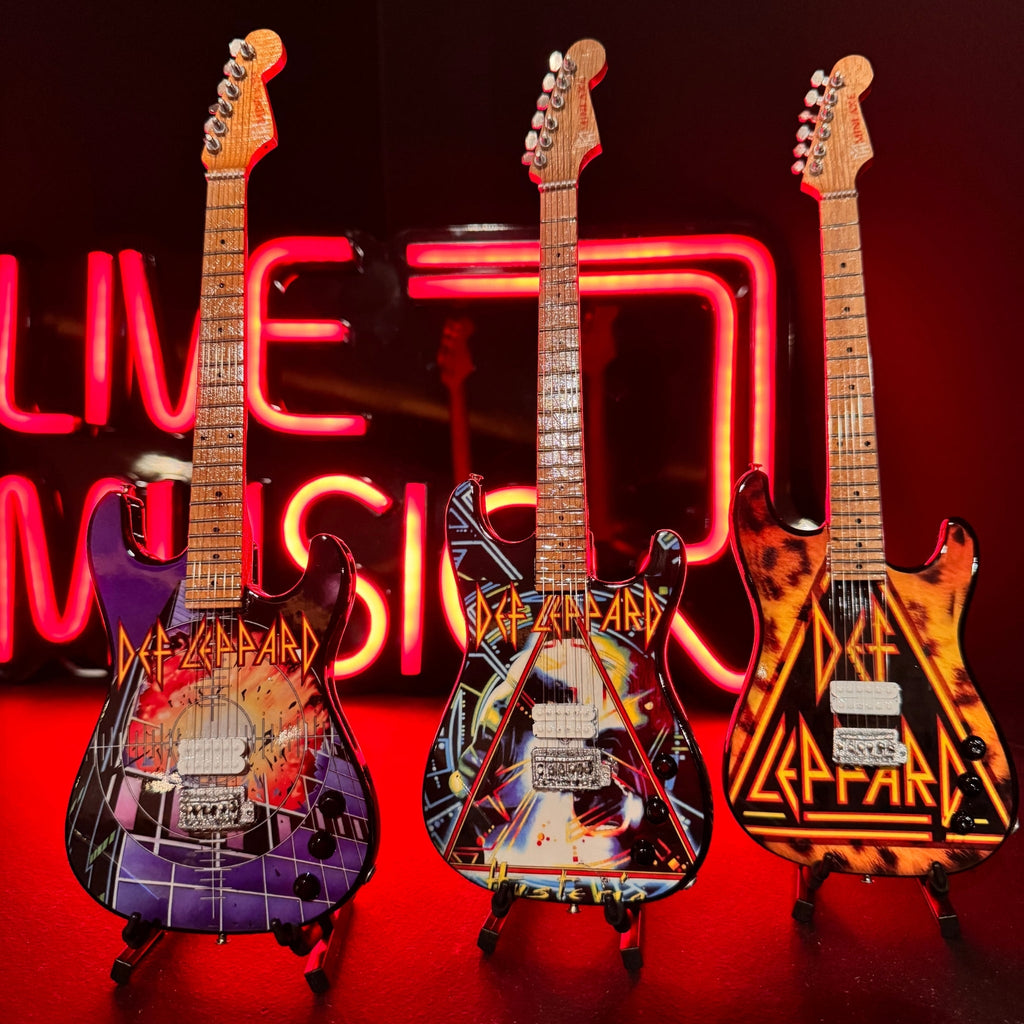 DEF LEPPARD - HYSTERIA - MINI GUITAR