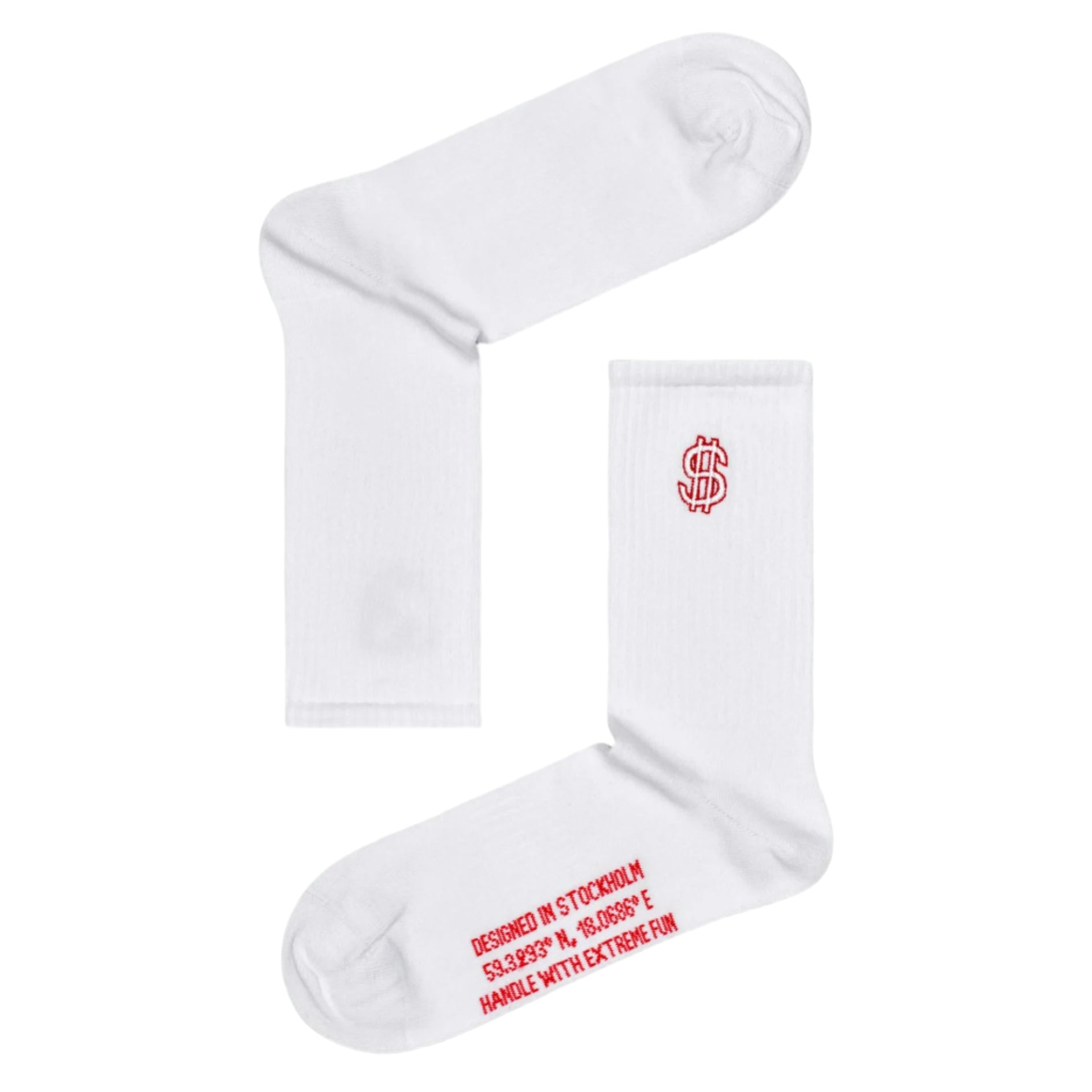 HAPPY SOCKS - CALCETINES 3/4 CON SIGNO DE DÓLAR