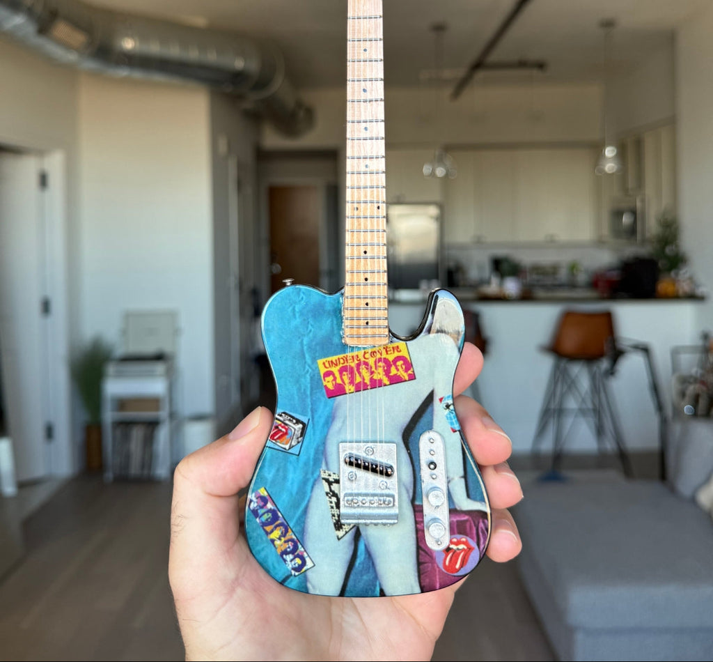THE ROLLING STONES - UNDERCOVER - MINI GUITAR