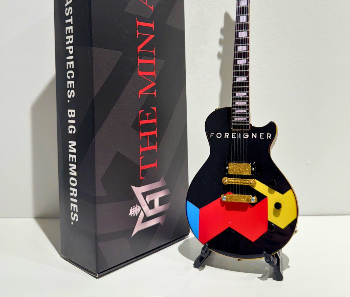 FOREIGNER - AGENT PROVOCATEUR - MINI GUITAR