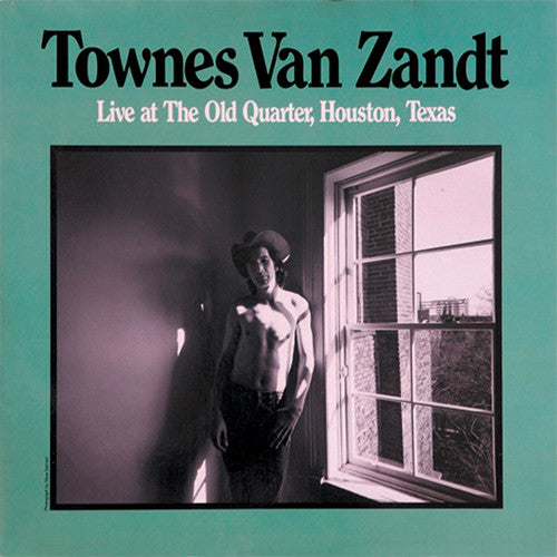 TOWNES VAN ZANDT - LIVE AT THE OLD QUARTER - 2-LP - VINYL LP