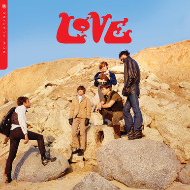 LOVE - NOW PLAYING - RED COLOR - VINYL LP