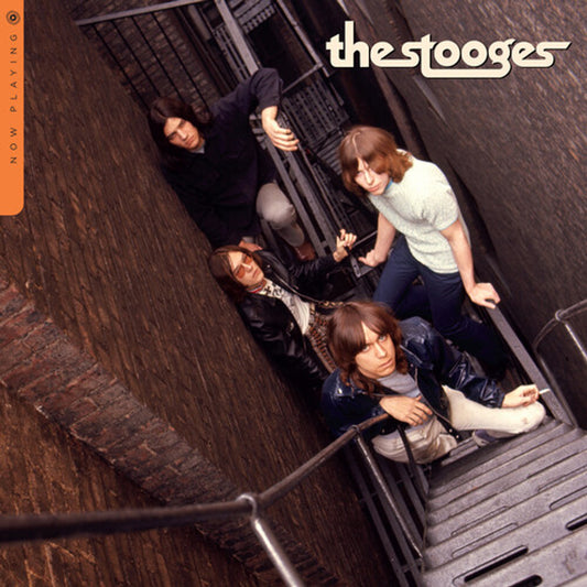 THE STOOGES - NOW PLAYING - ORANGE COLOR - VINYL LP