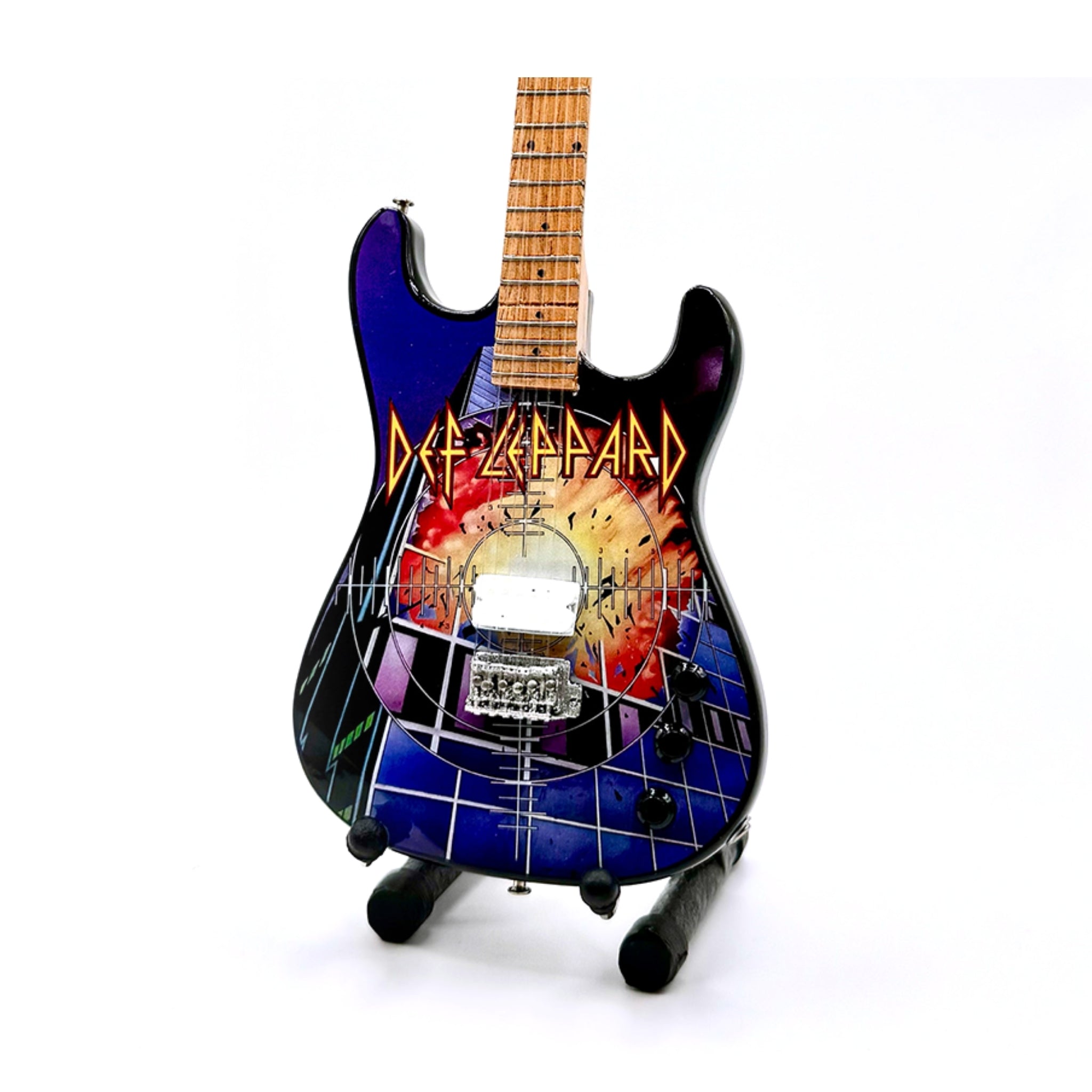 DEF LEPPARD - FULL SET OF 6 MINI GUITARS