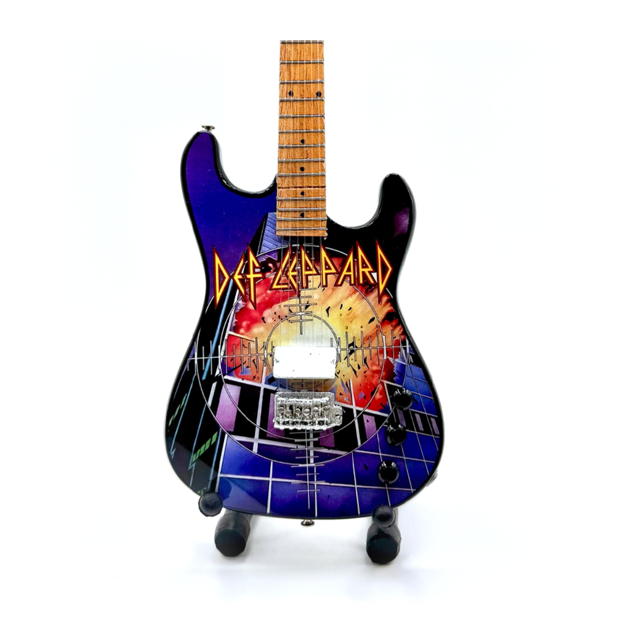 DEF LEPPARD - FULL SET OF 6 MINI GUITARS