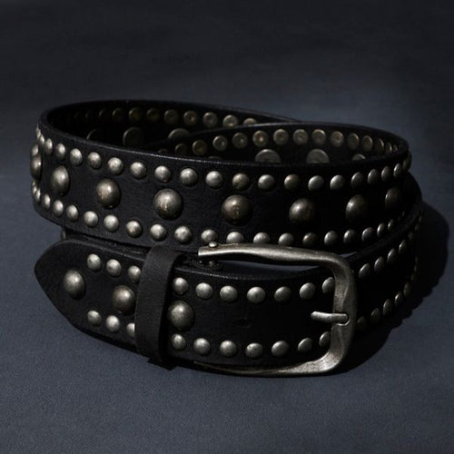 FREE PEOPLE - SOLA STUDDED BELT – Rock & Roll Hall of Fame  display picture 1