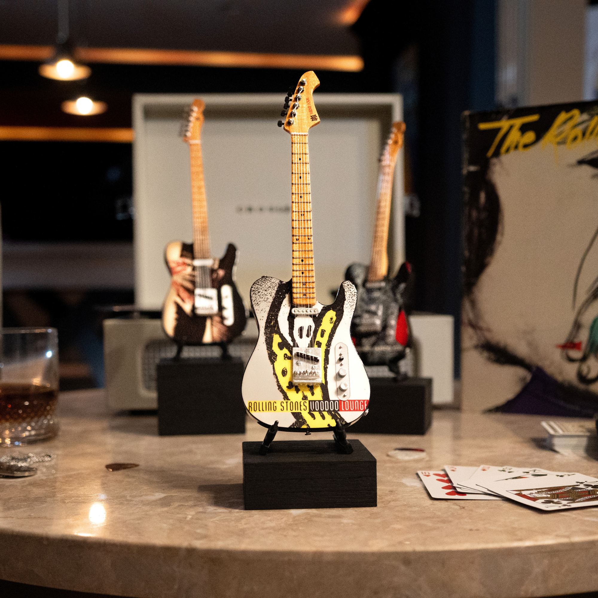 THE ROLLING STONES - VOODOO LOUNGE - MINI GUITAR