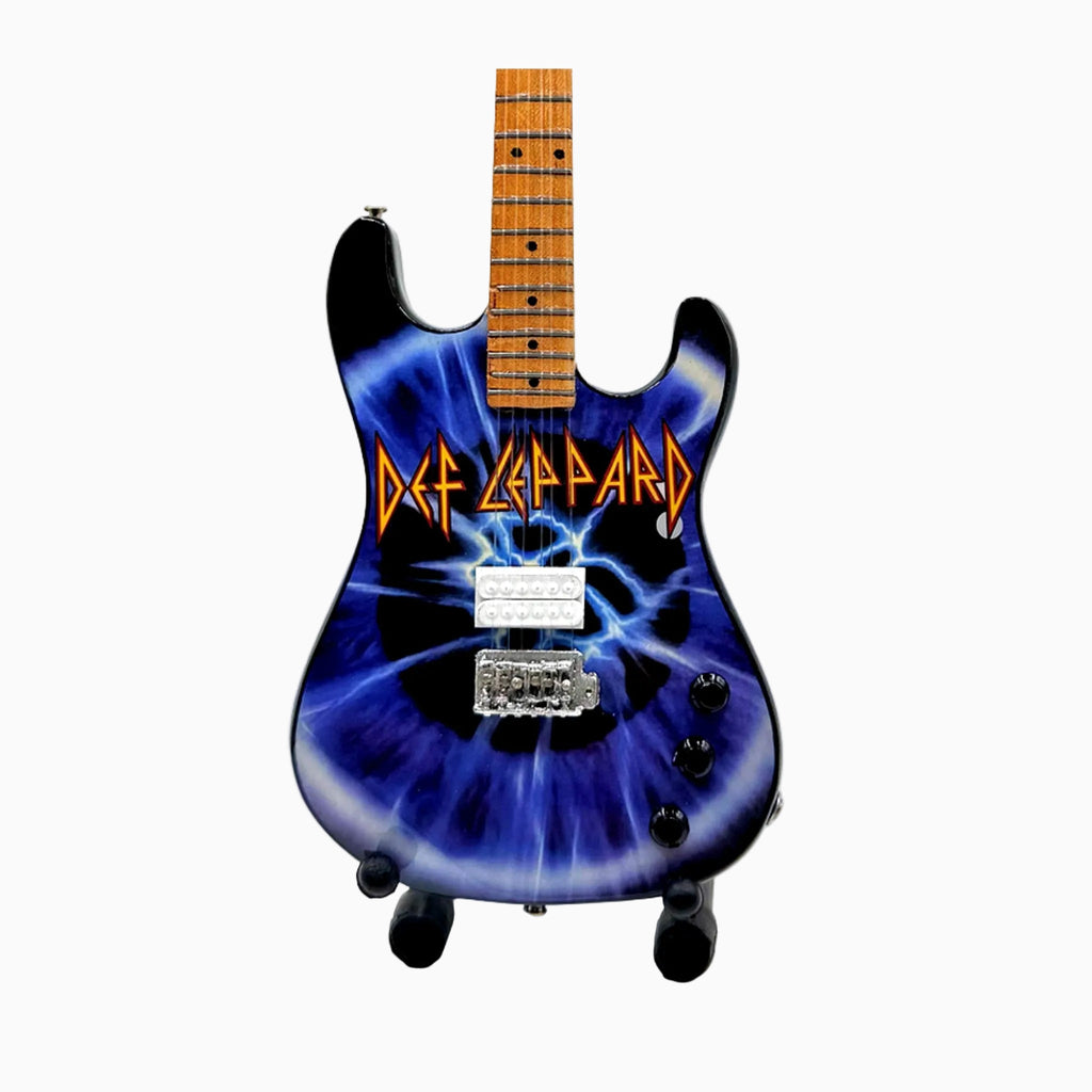 DEF LEPPARD - FULL SET OF 6 MINI GUITARS