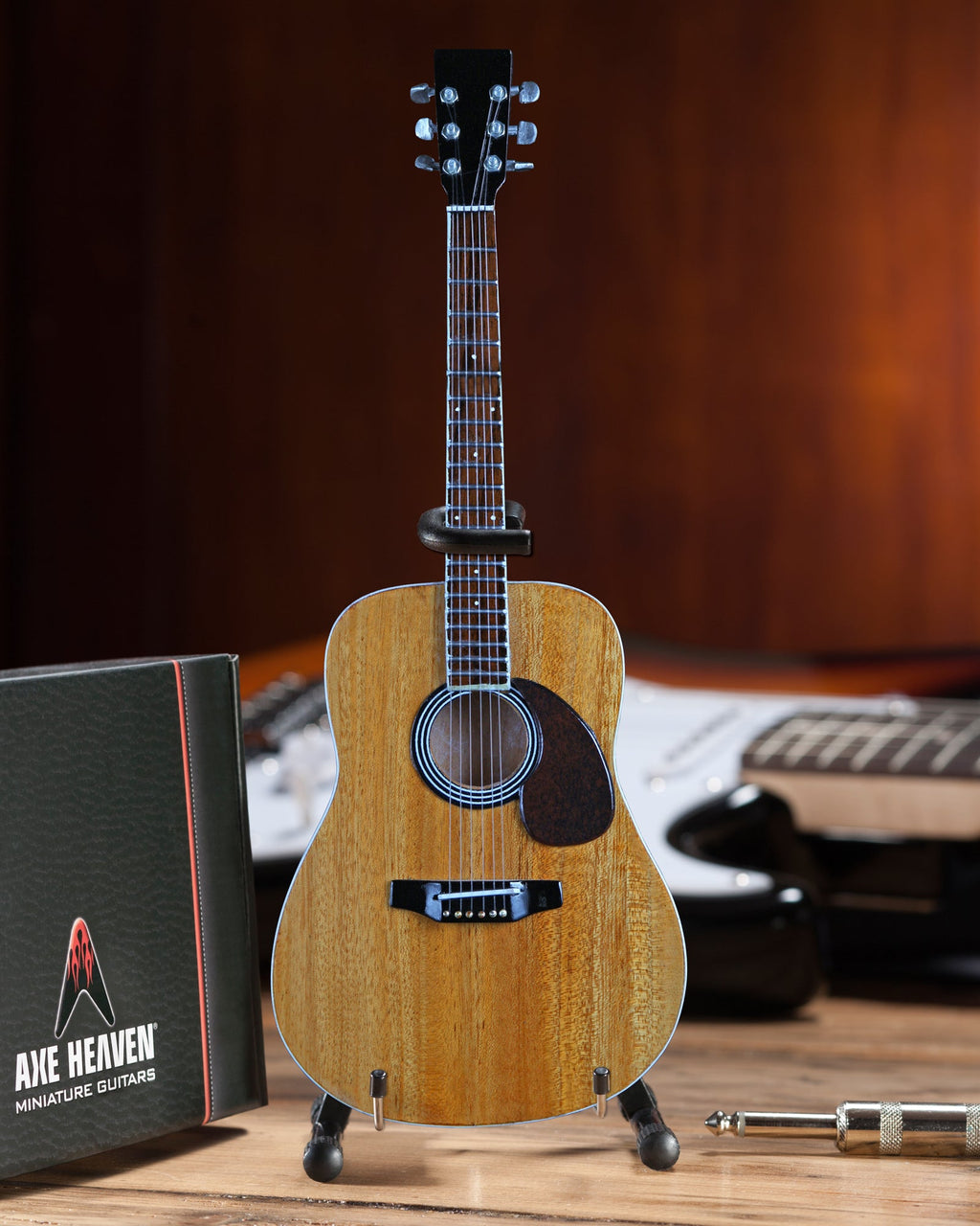 CLASSIC DREADNOUGHT NATURAL FINISH ACOUSTIC - MINI GUITAR