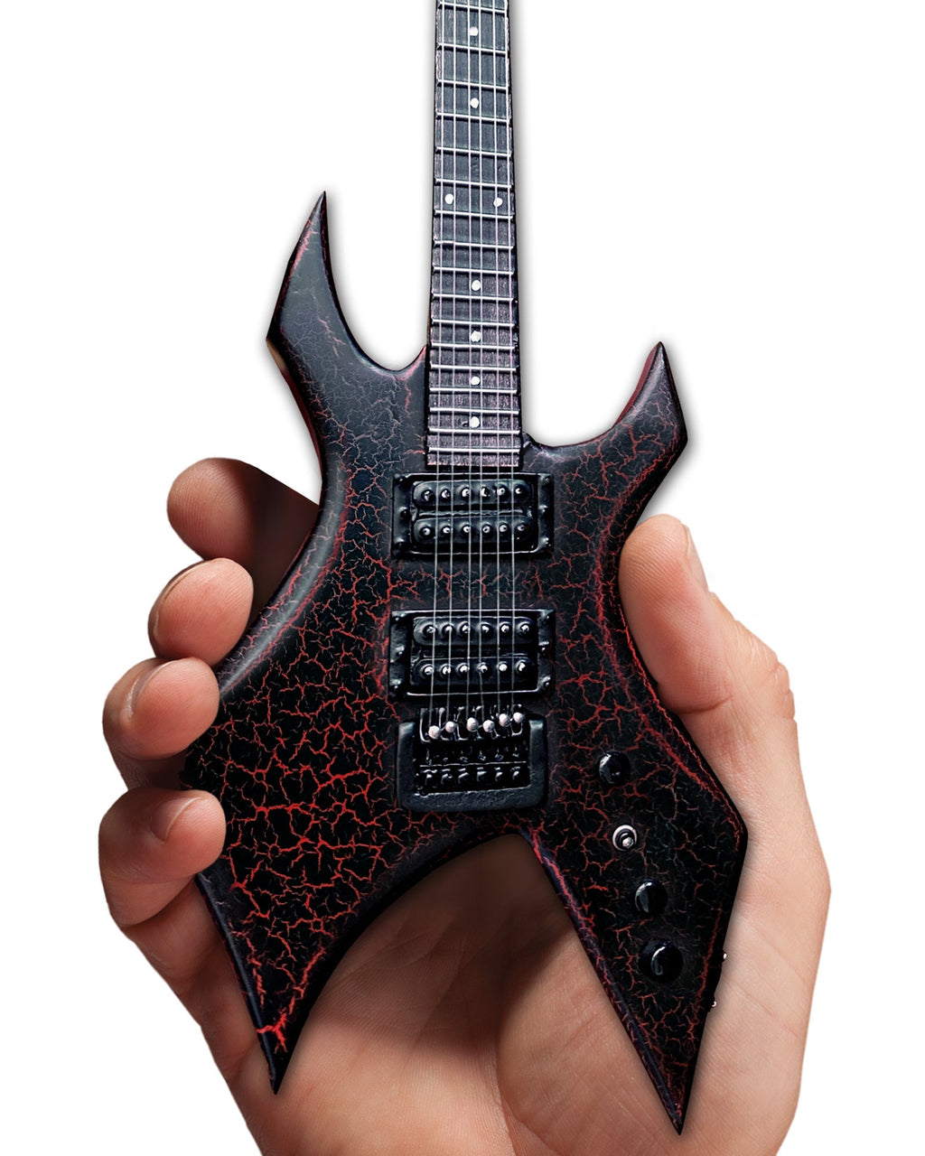 STRANGER THINGS® - EDDIE'S GUITAR B.C. RICH® NJ WARLOCK® - MINI GUITAR