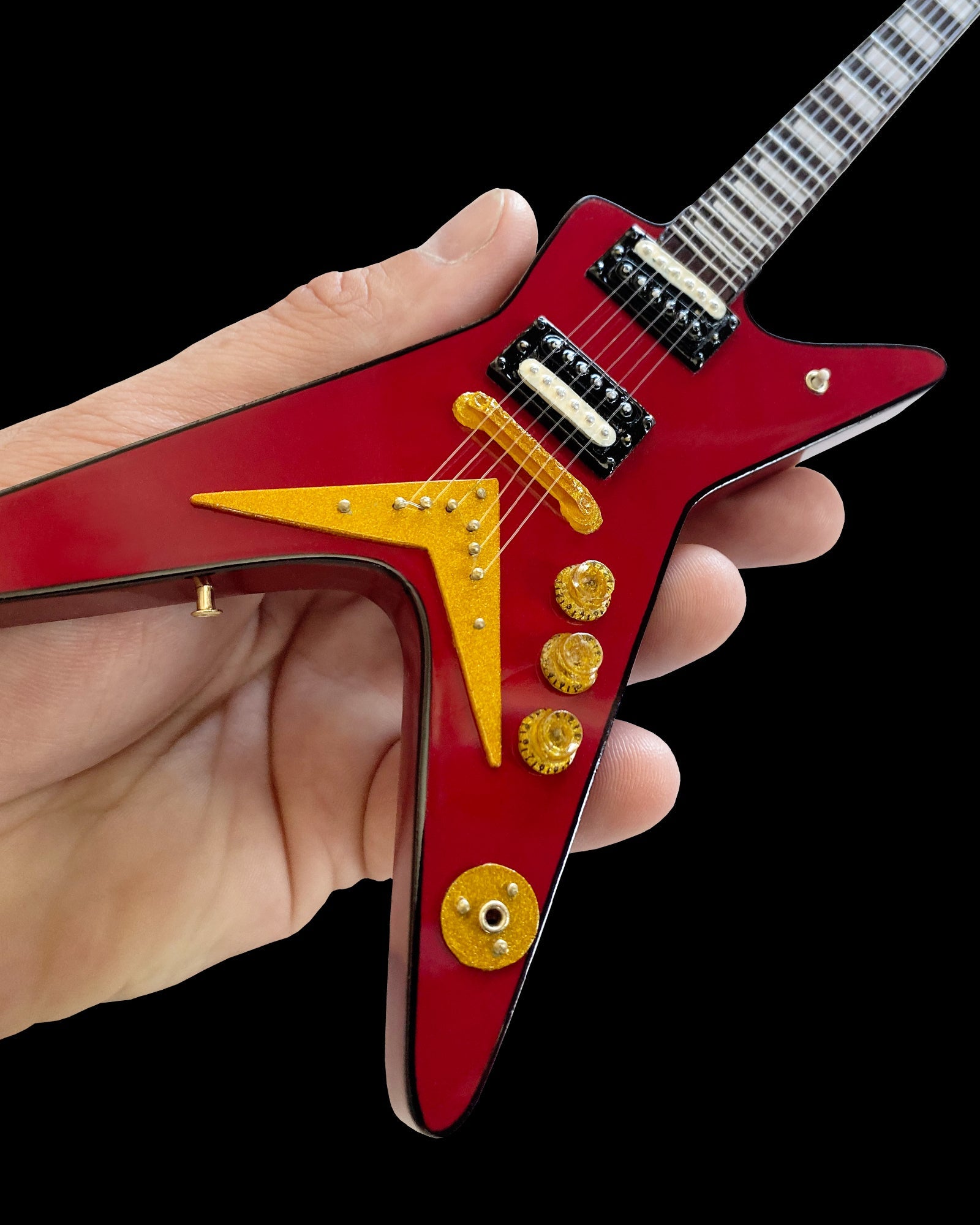 CLASSIC DEAN VINTAGE RED ML MINI GUITAR