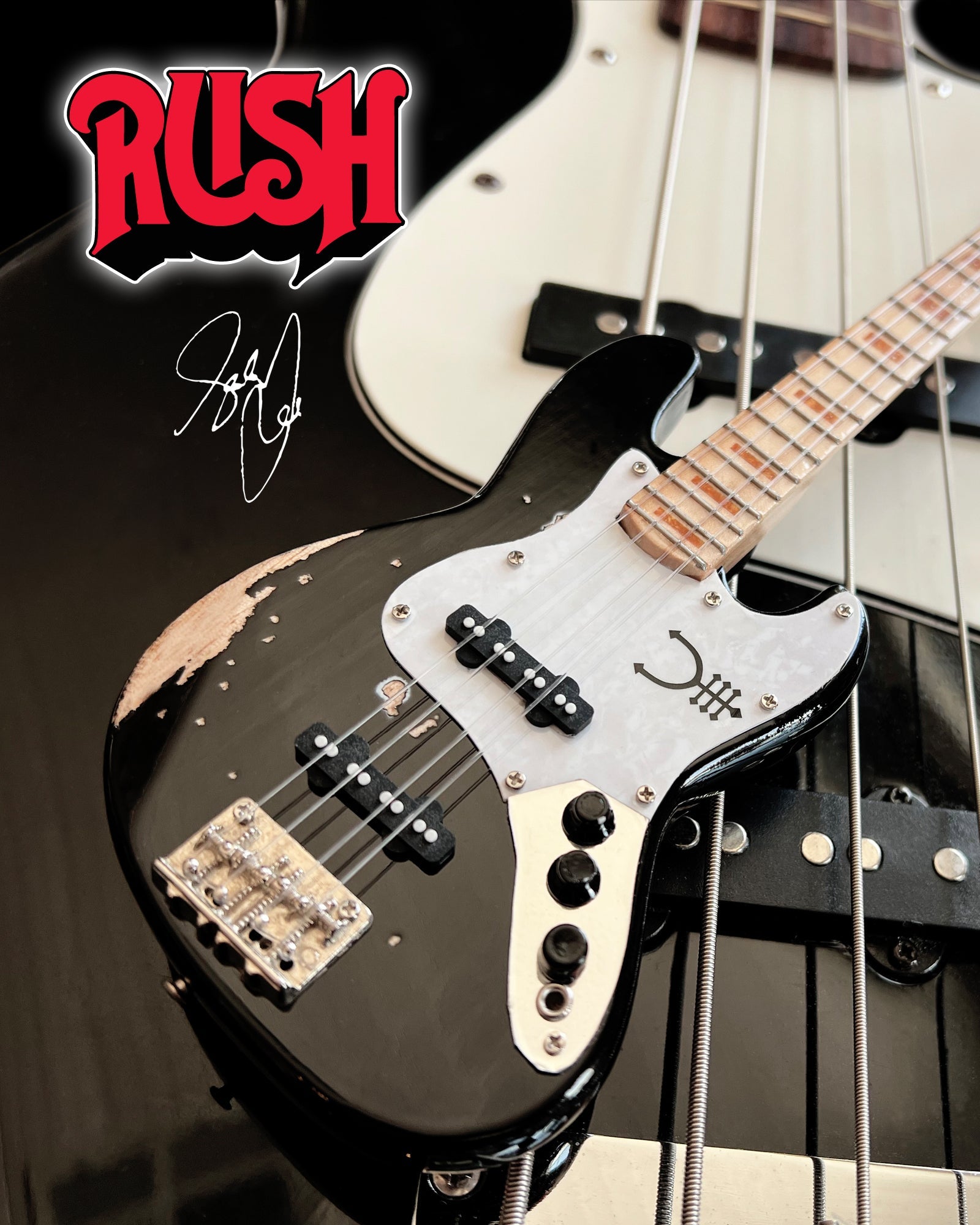 GEDDY LEE - VINTAGE TOUR EDITION FENDER™ JAZZ™ BASS MINI GUITAR