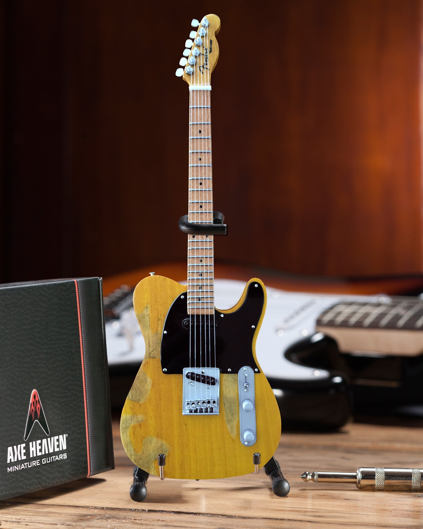 Guitarra miniatura Fender™ Tele™ vintage rubia con licencia 