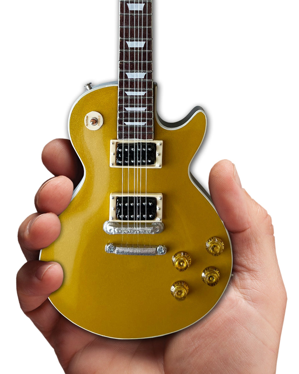 SLASH - GIBSON LES PAUL STANDARD "VICTORIA" GOLDTOP - MINI GUITARRA