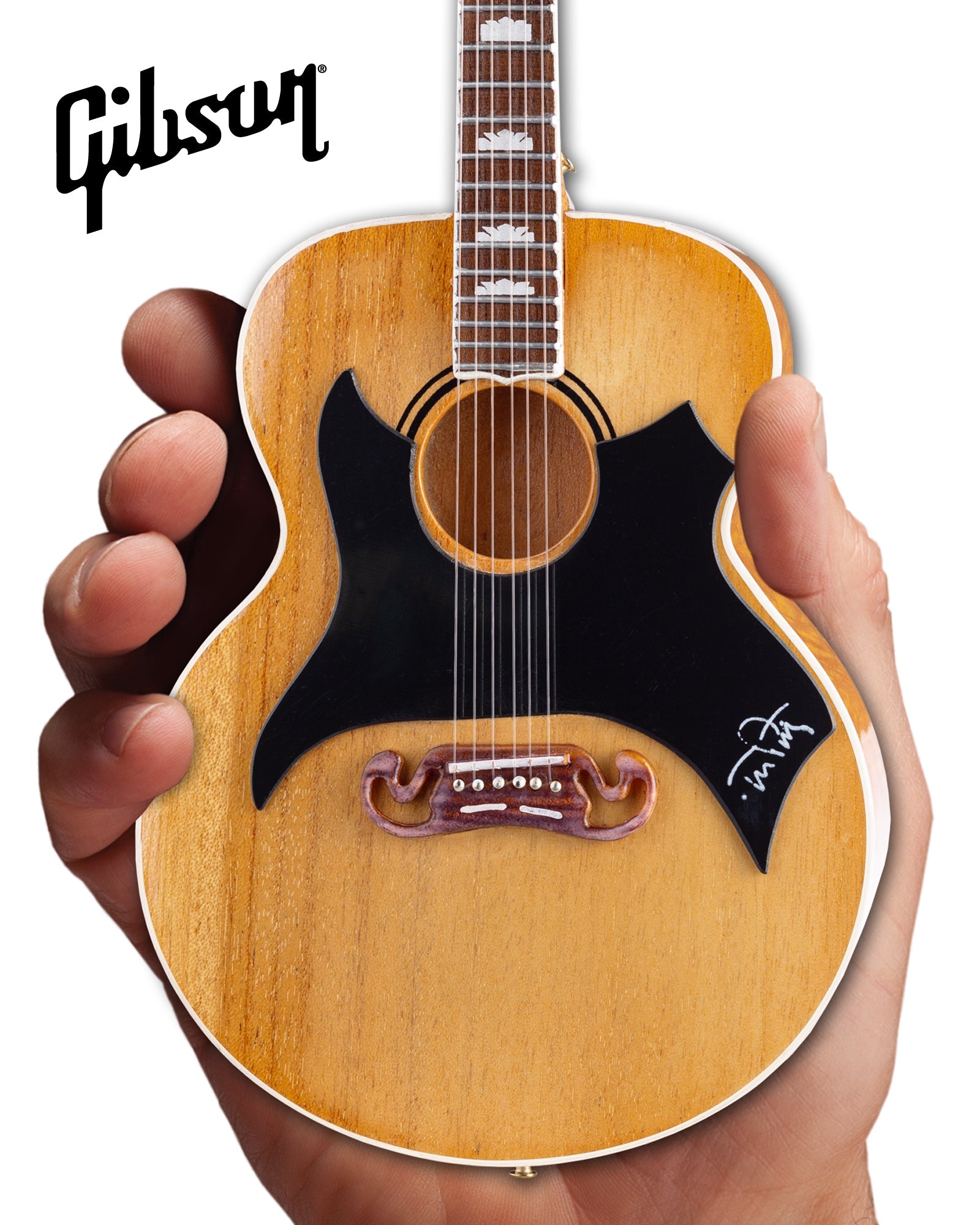 TOM PETTY - GUITARRA MINI GIBSON SJ-200 WILDFLOWER ANTIGUA NATURAL