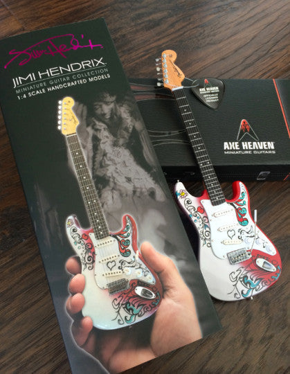 JIMI HENDRIX - FENDER™ STRAT™ MONTEREY - MINI GUITAR