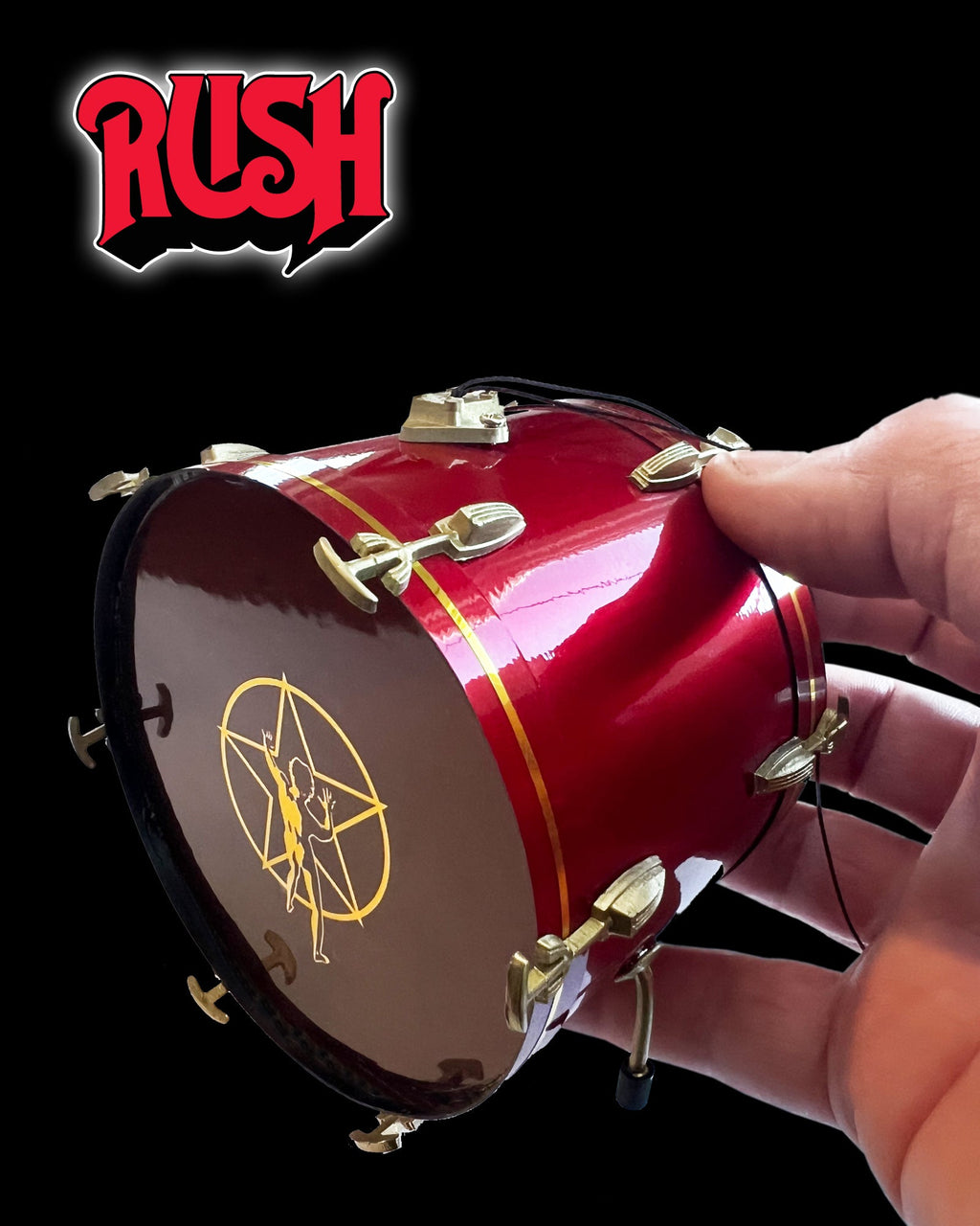 RUSH - SET OF 3 ORNAMENTS