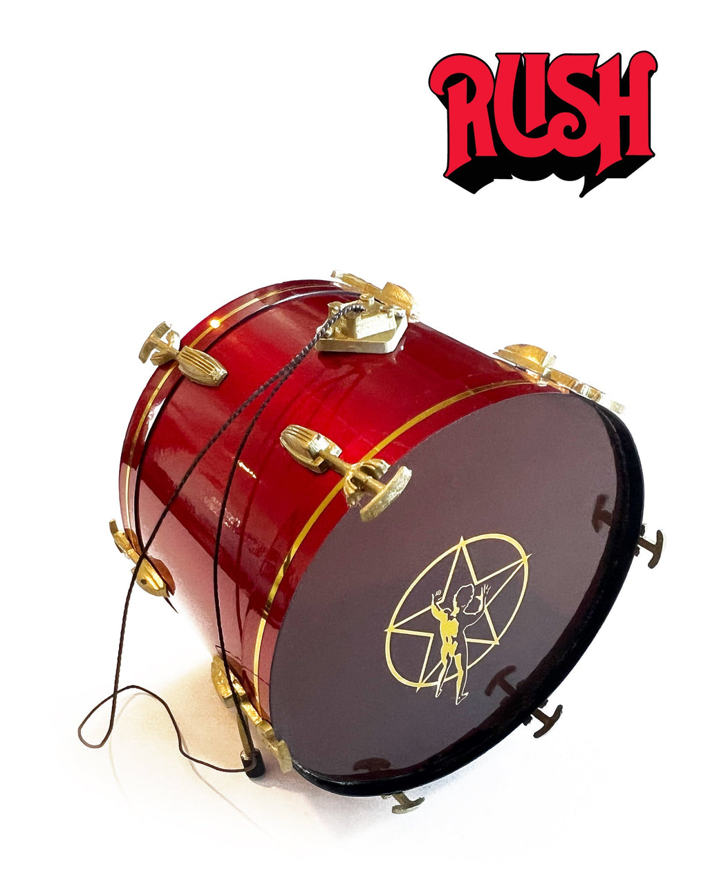RUSH - SET OF 3 ORNAMENTS