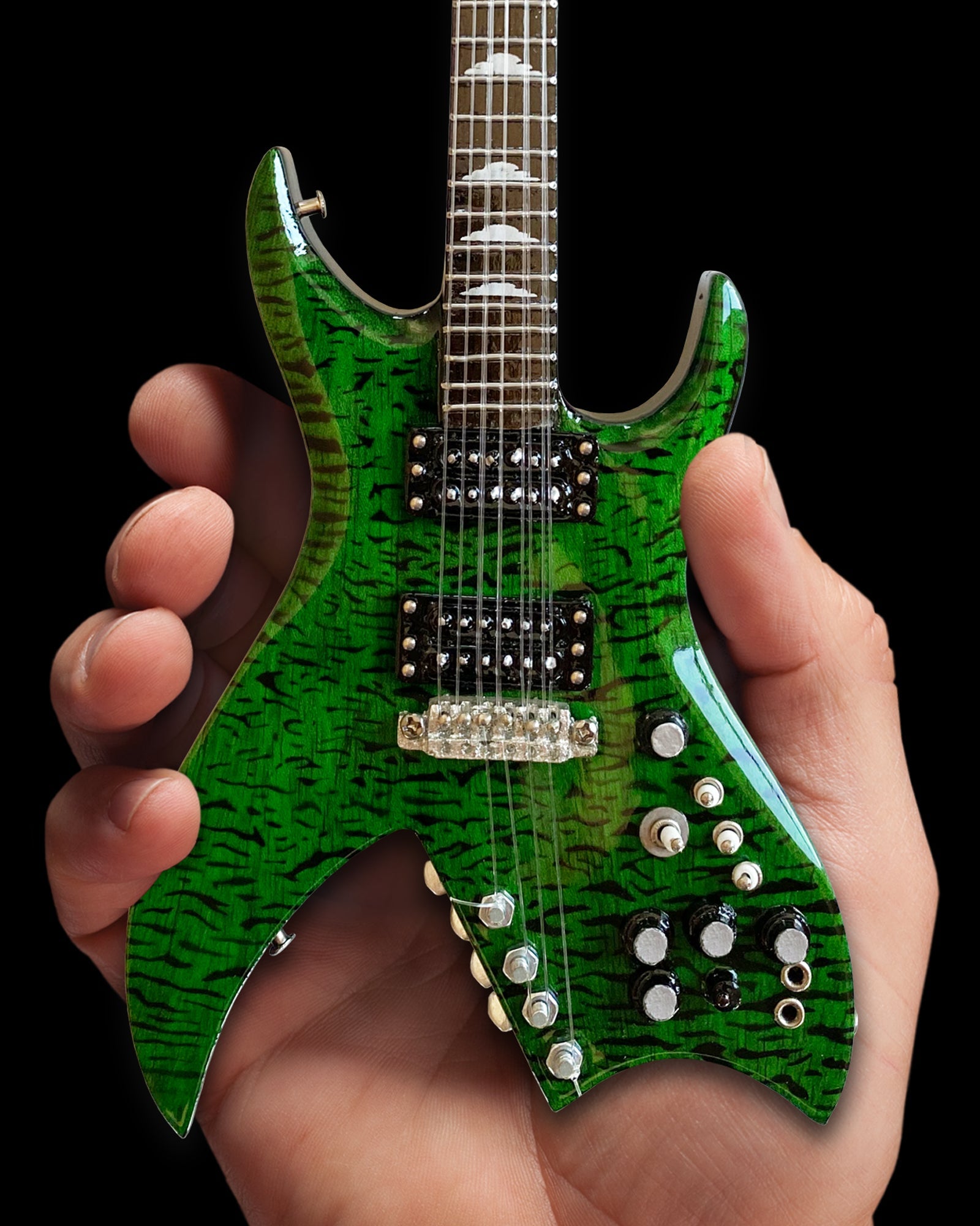 SLASH - B.C. RICH® BICH GREEN MINI GUITAR