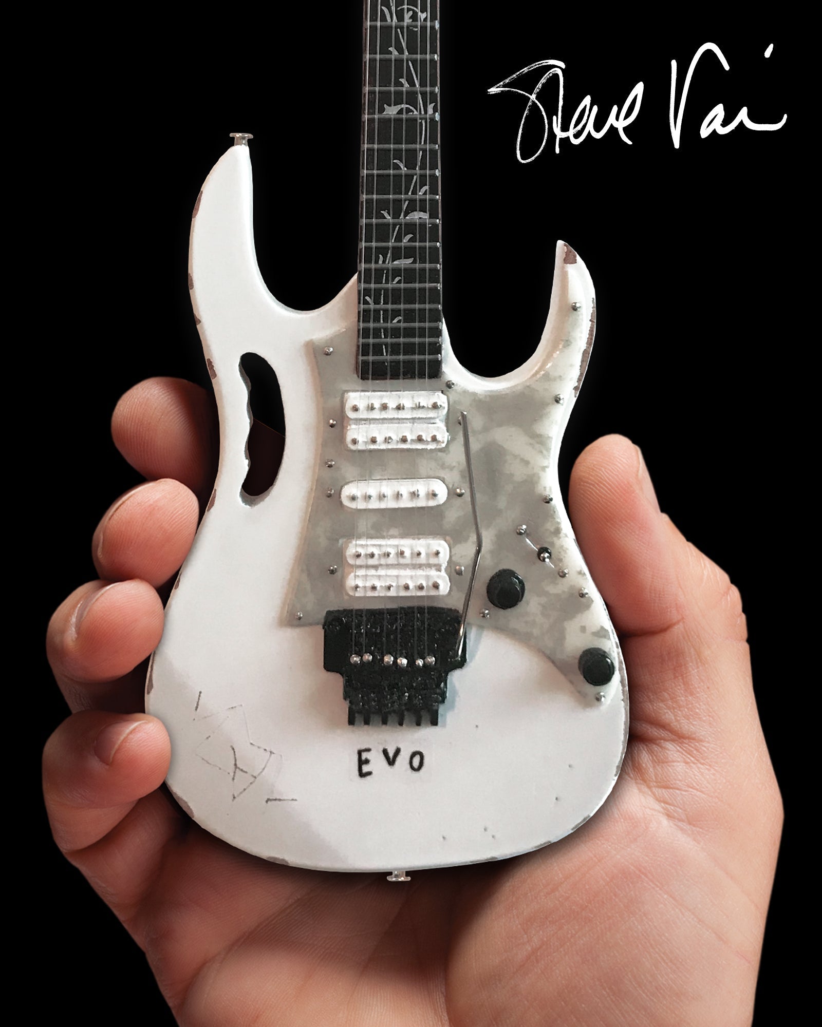 STEVE VAI - VINTAGE IBANEZ JEM EVO - MINI GUITAR – Rock & Roll