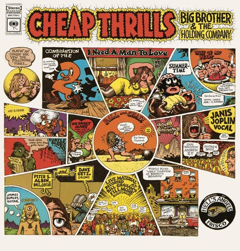 BIG BROTHER & THE HOLDING COMPANY - CHEAP THRILLS - VINYL LP
