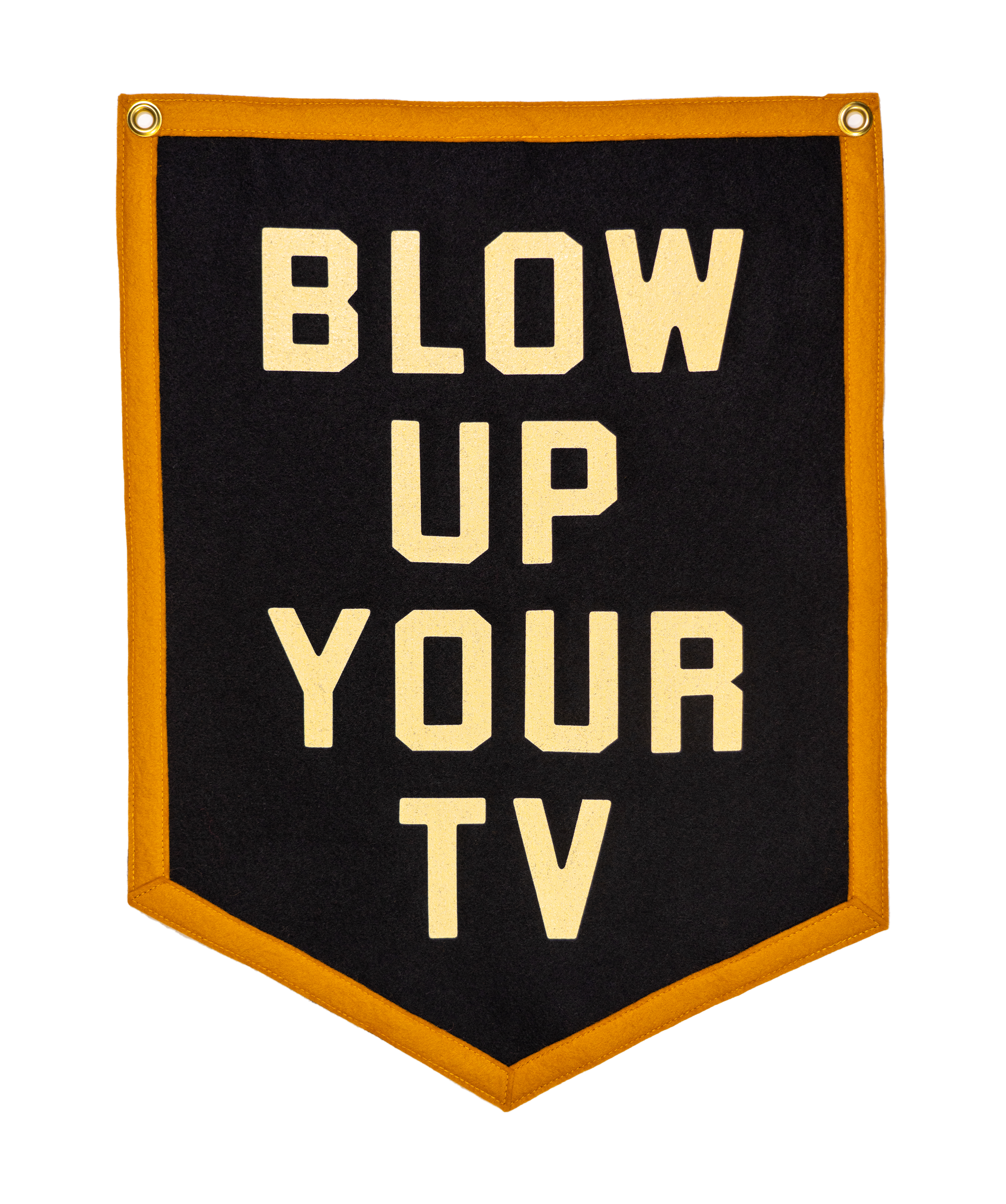 JOHN PRINE x OXFORD PENNANT - BLOW UP YOUR TV CAMP FLAG