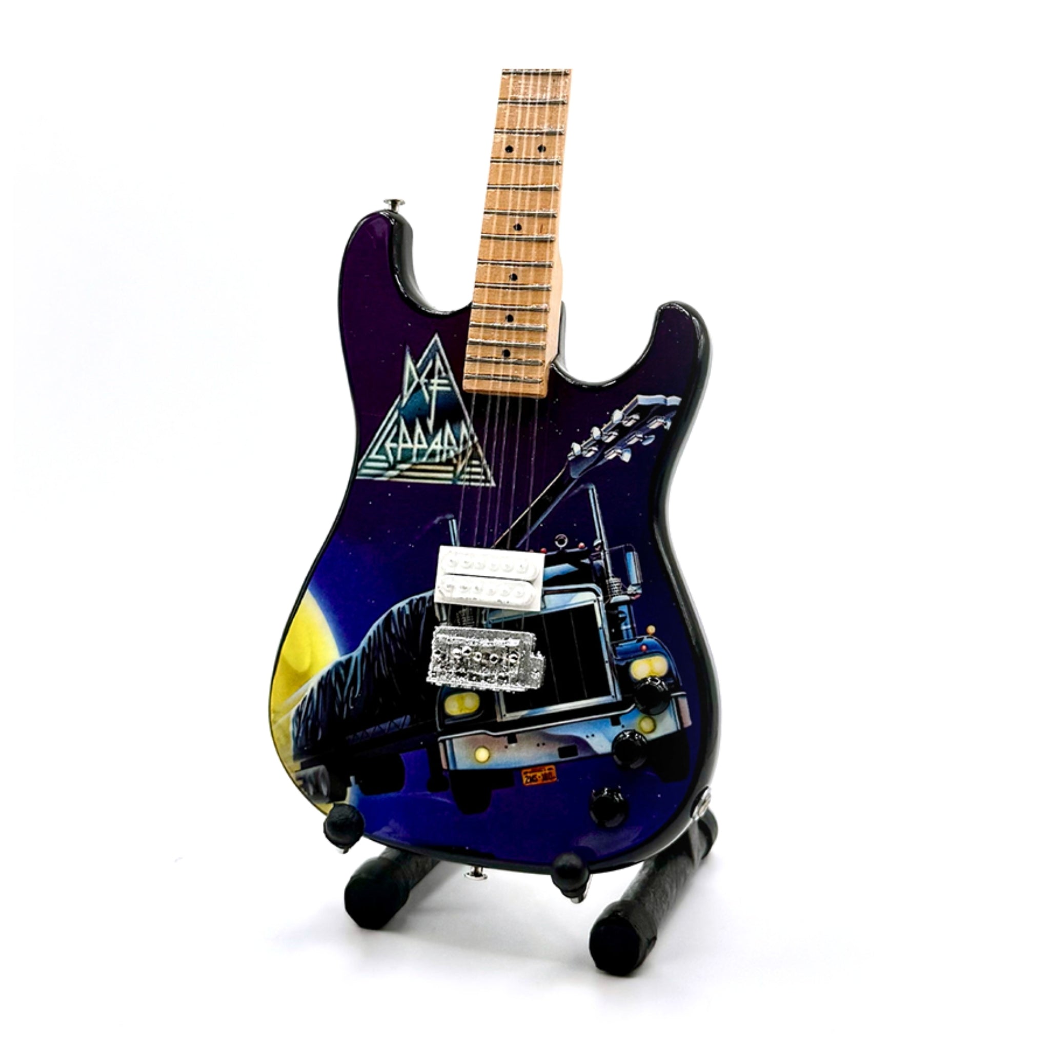 DEF LEPPARD - FULL SET OF 6 MINI GUITARS
