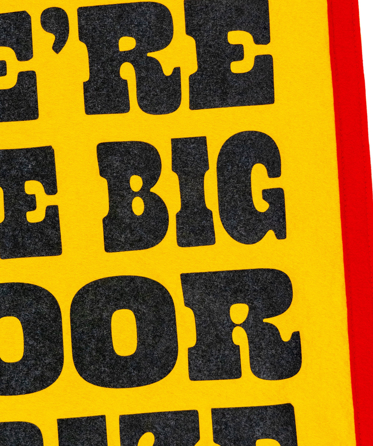 JOHN PRINE x OXFORD PENNANT - WE'RE THE BIG DOOR PRIZE CAMP FLAG